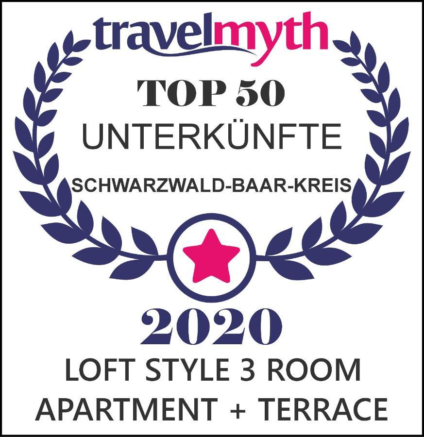 Loft Style 3 Room Apartment + Terrace Villingen-Schwenningen Buitenkant foto